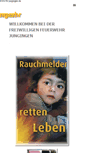 Mobile Screenshot of fw-jungingen.de